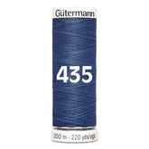 Gutermann garen | 200m | 435 donker denim naaigaren GM - 200 - 435 - DONKER - DENIM 4008015030988